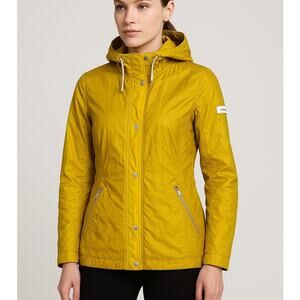 Vintage Visconf Yellow Green Italian Designer Jacket Made In Italy 46K M/L